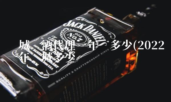 县城啤酒代理一年赚多少(2022一年县城多少钱 县城啤酒代理一年赚多少(2022一年县城多少钱