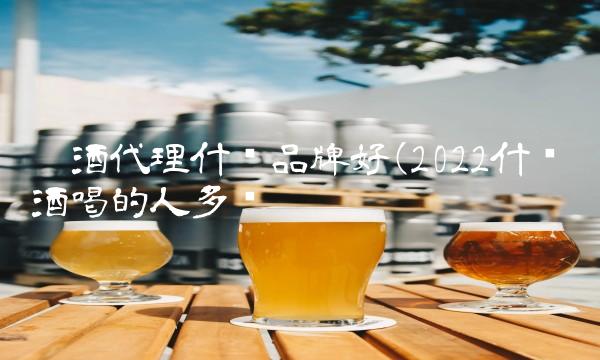 啤酒代理什么品牌好(2022什么啤酒喝的人多吗