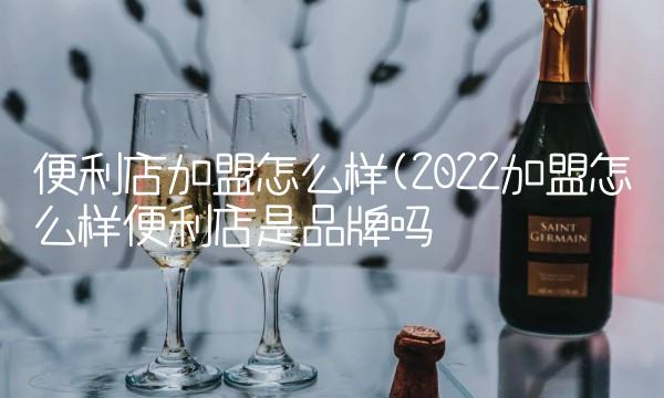 便利店加盟怎么样(2022加盟怎么样便利店是品牌吗