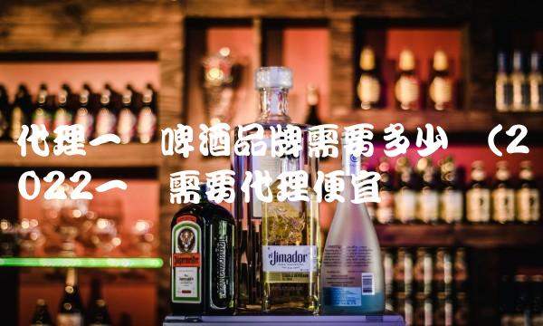 代理一个啤酒品牌需要多少钱(2022一个需要代理便宜吗