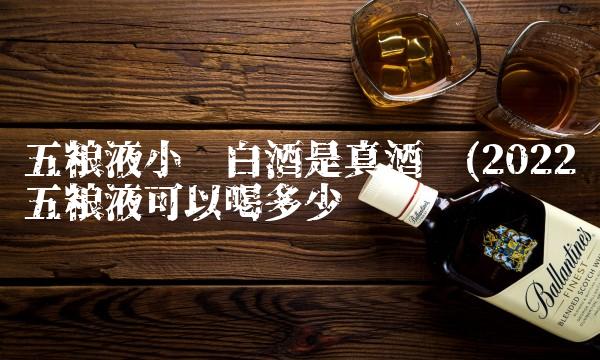 五粮液小谱白酒是真酒吗(2022五粮液可以喝多少 五粮液小谱白酒是真酒吗(2022五粮液可以喝多少