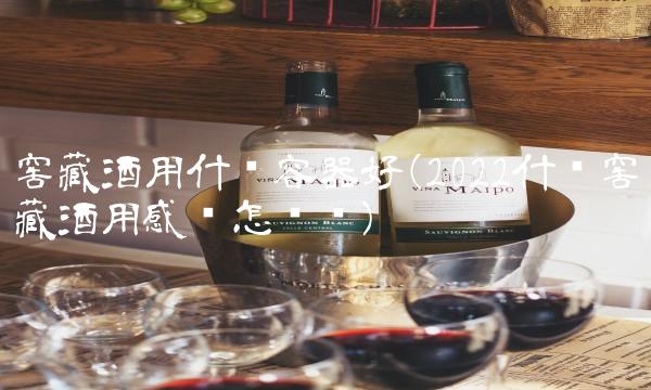 窖藏酒用什么容器好(2022什么窖藏酒用感觉怎么样) 窖藏酒用什么容器好(2022什么窖藏酒用感觉怎么样)