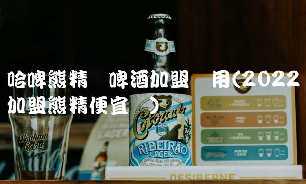 哈啤熊精酿啤酒加盟费用(2022加盟熊精便宜吗) 哈啤熊精酿啤酒加盟费用(2022加盟熊精便宜吗)